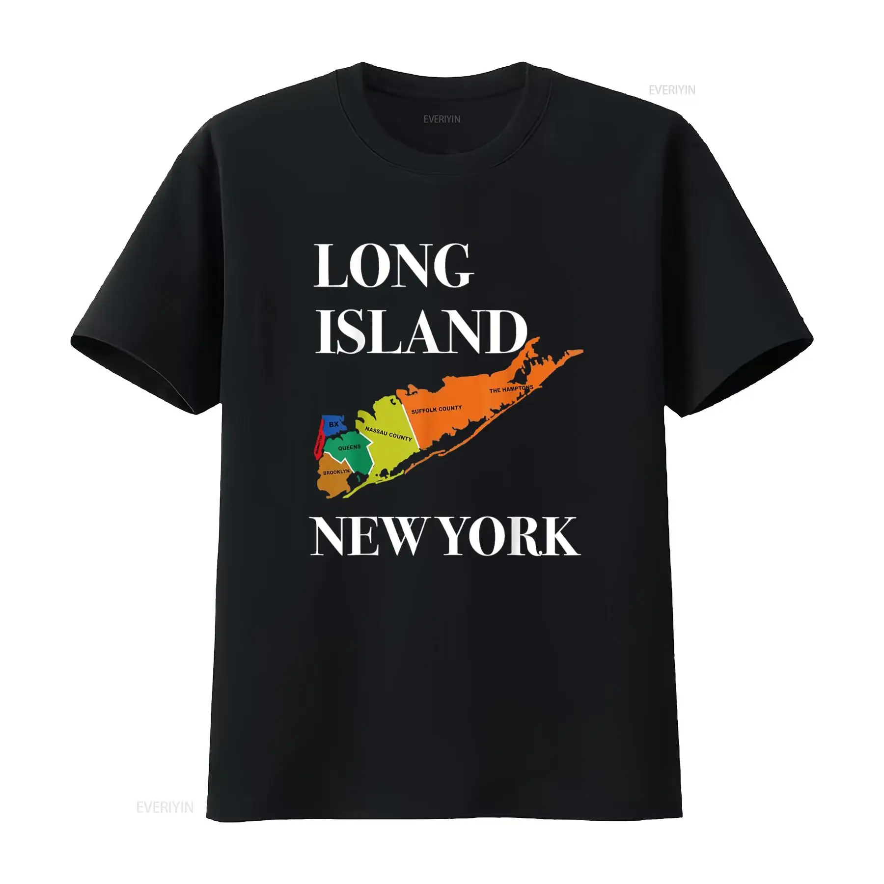Men'S Fashion Nyc - Koszulka z pamiątką z Long Island,