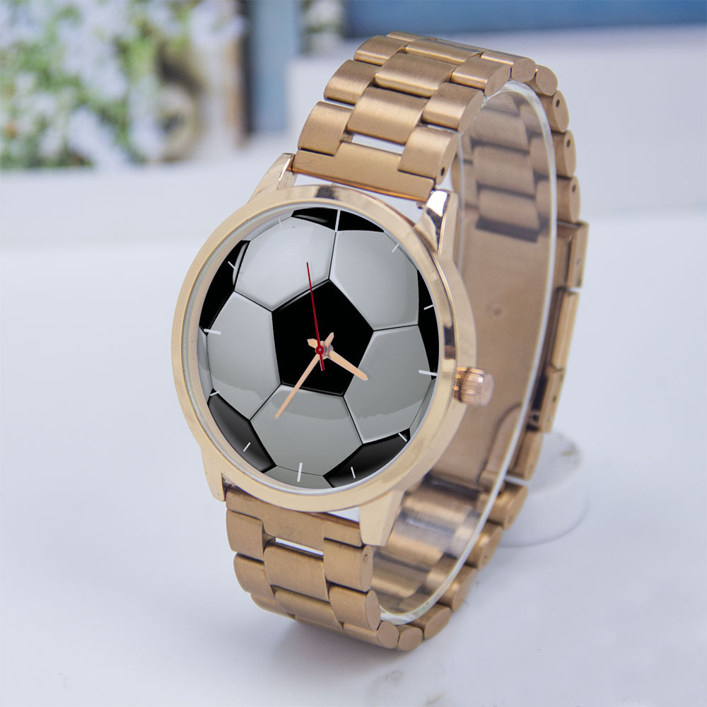 Mens Fashion Bracelet - Piłka nożna Futbol Projekt Kibice Srebrny