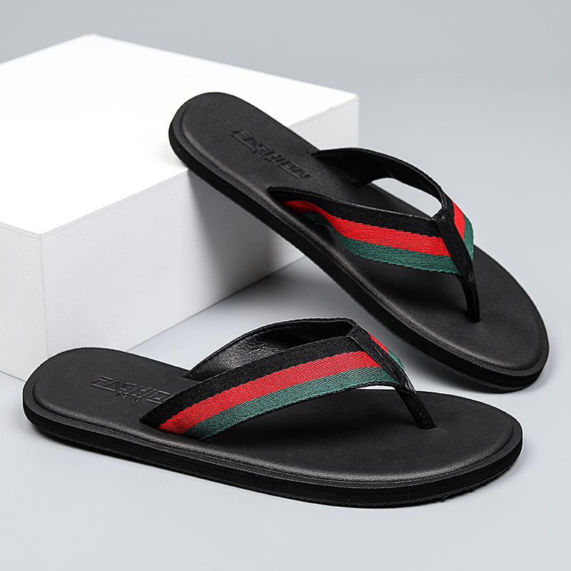 Men'S Fashion For 30 Year Olds - Męskie klapki z miękką podeszwą, minimalistyczne,