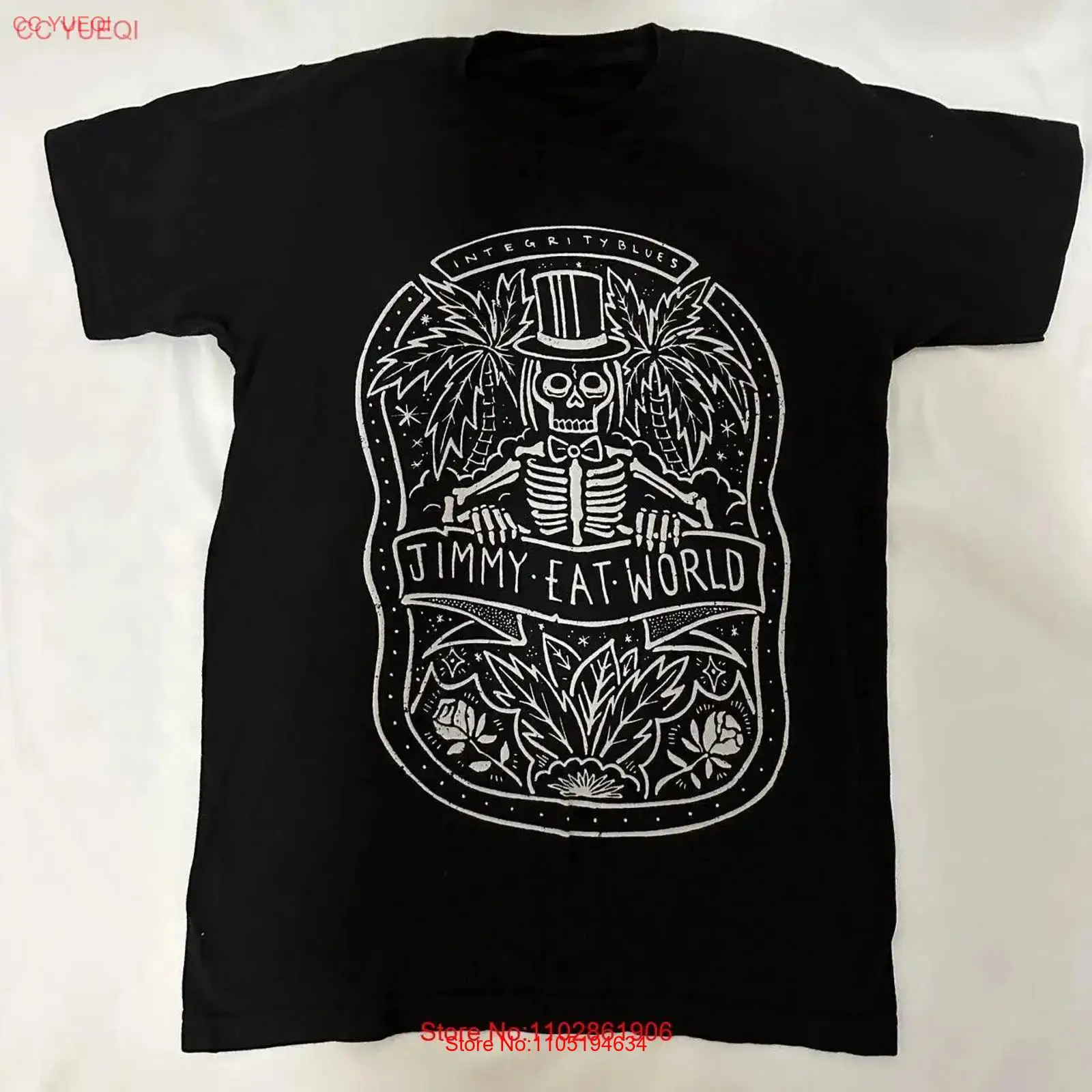 Mens Fashion World - Koszulka Jimmy Eat World, czarna, z