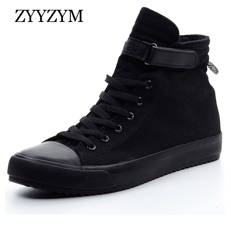 Mens Fashion Help - Męskie tenisówki moda wysokie trampki wiosna
