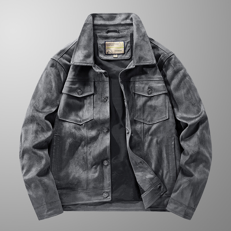 Windbreaker Men Zip - Męskie bawełniane kurtki ocieplane, ciepłe, luźne
