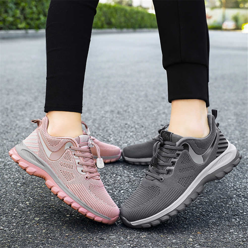 Casual Sneakers Men - Męskie dzianinowe antypoślizgowe sneakersy rozmiar 45,