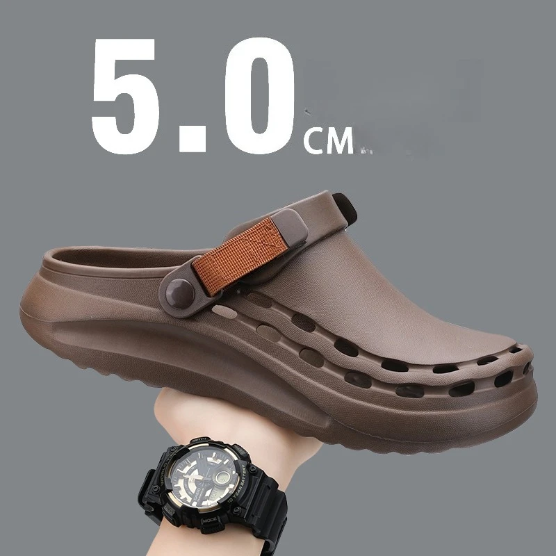 Men'S Fashion For 30 Year Olds - Szybkoschnące męskie sandały EVA w jednolitym