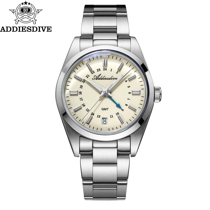 Mens Fashion Bracelet - ADDIESDIVE Gorąca Marka 36mm Luksusowy Zegarek