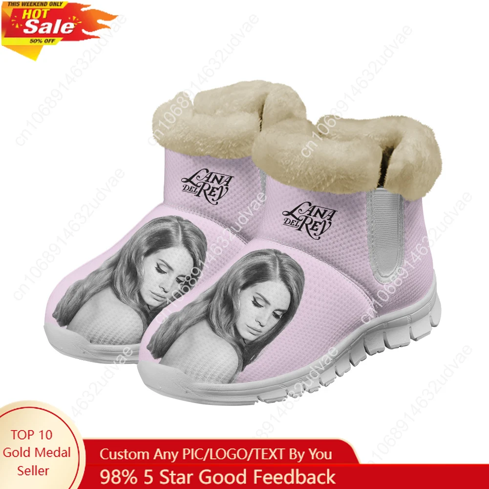 Casual Sneakers Men - Buty pluszowe Lana Del Rey, botki