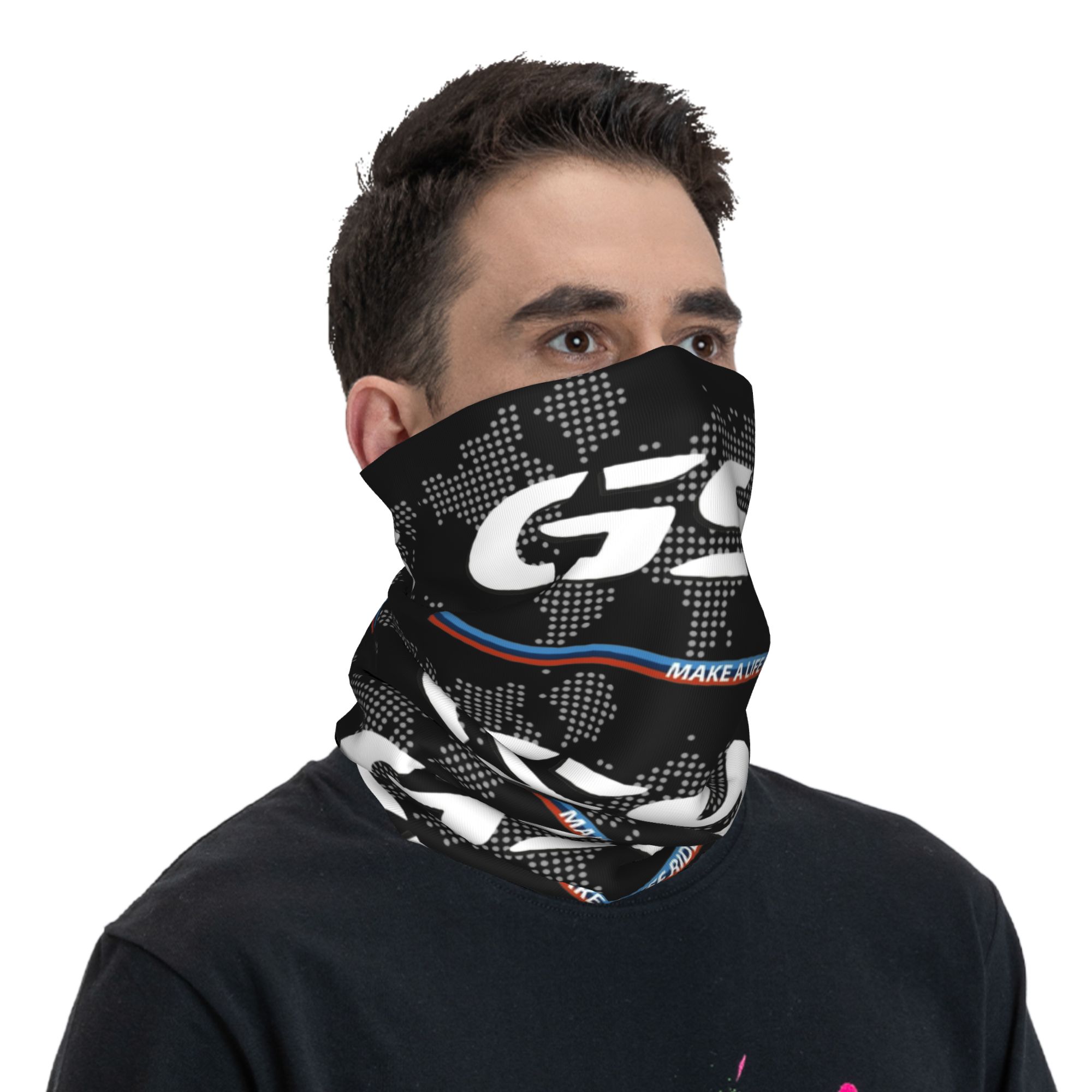 Mens Fashion World - Kominiarka z mapą świata GS, maska