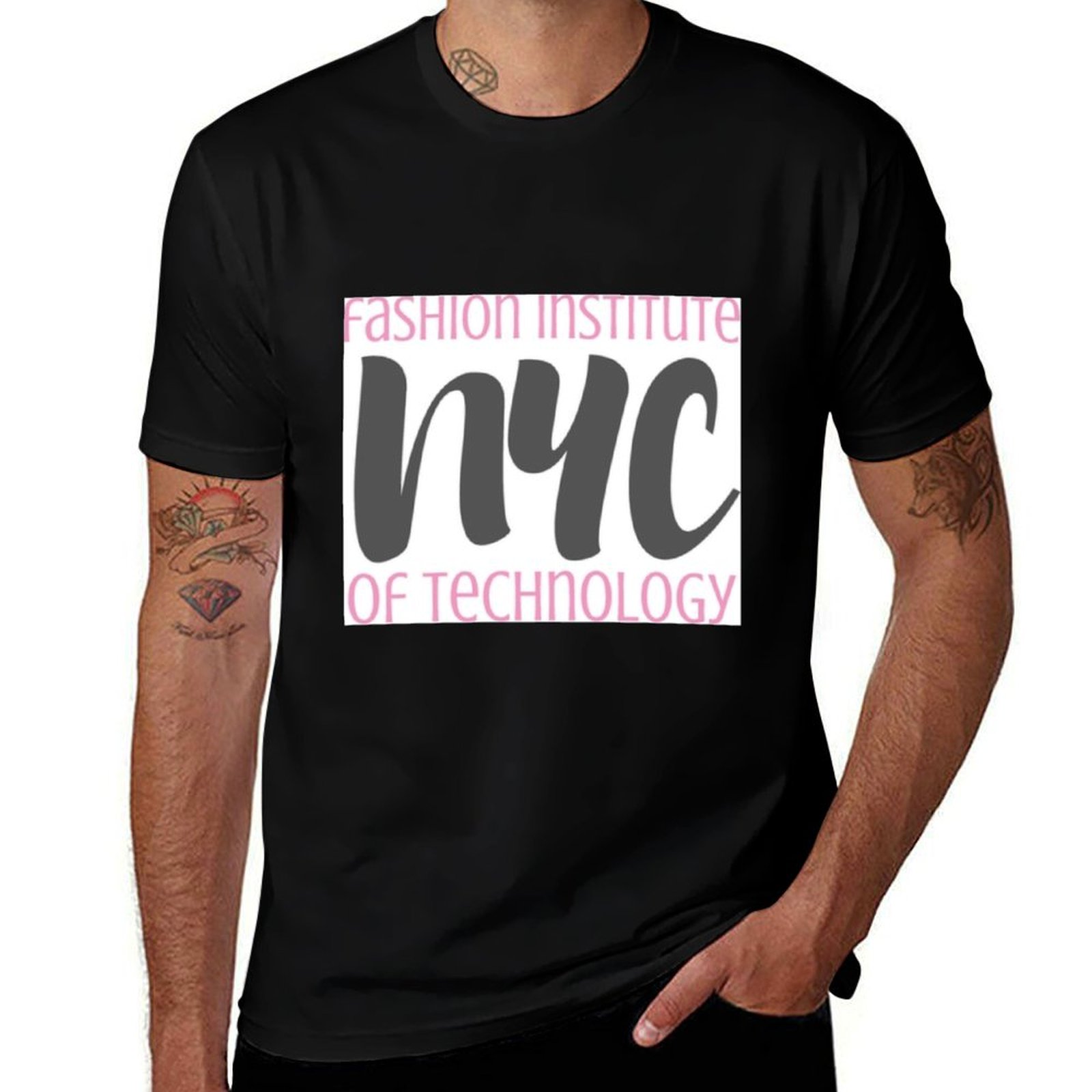 Men'S Fashion Nyc - Koszulka Fashion Institute of Technology NYC,