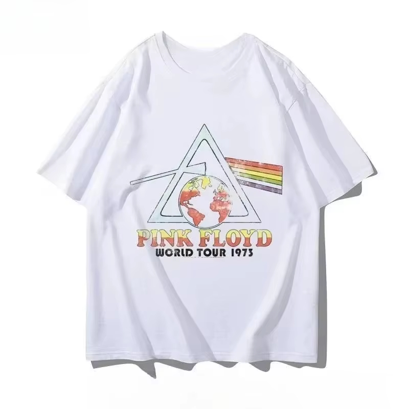Koszulka z grafiką Pink Floyd, – Men'S Fashion Pink Shirt recenzja i cena