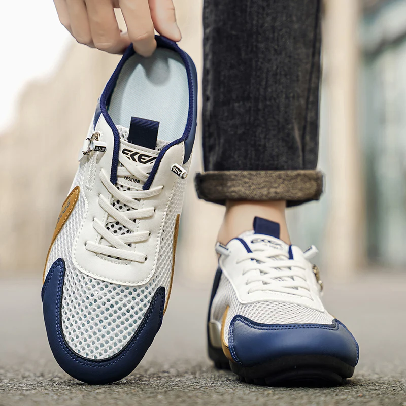 Letnie klapki męskie modne pła – Casual Sneakers Men recenzja i cena