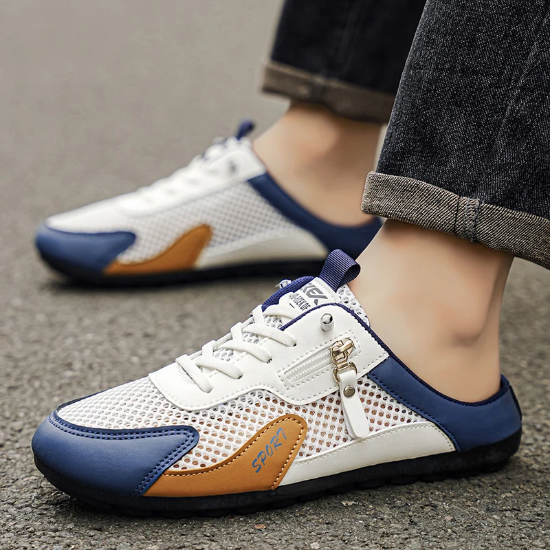 Letnie klapki męskie modne pła – Casual Sneakers Men recenzja i cena