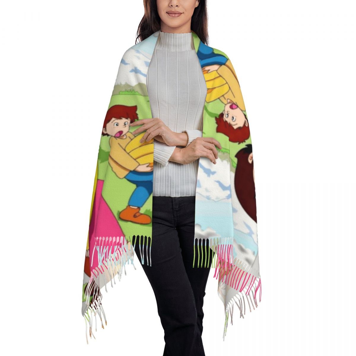 Szalik z nadrukiem Heidi z Pet – Mens Fashion Help recenzja i cena