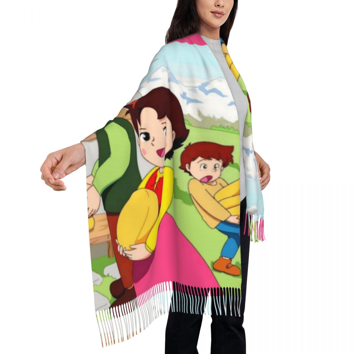 Szalik z nadrukiem Heidi z Pet – Mens Fashion Help recenzja i cena
