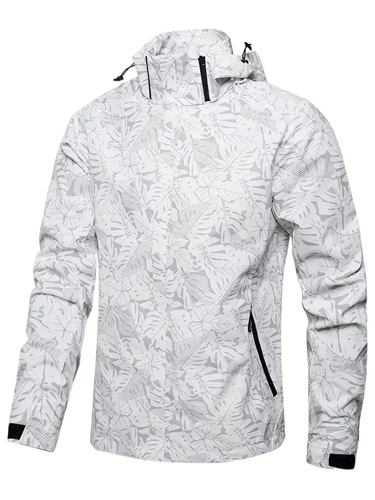 Męska kurtka wiatrówka wodoodp – Windbreaker Men Zip recenzja i cena