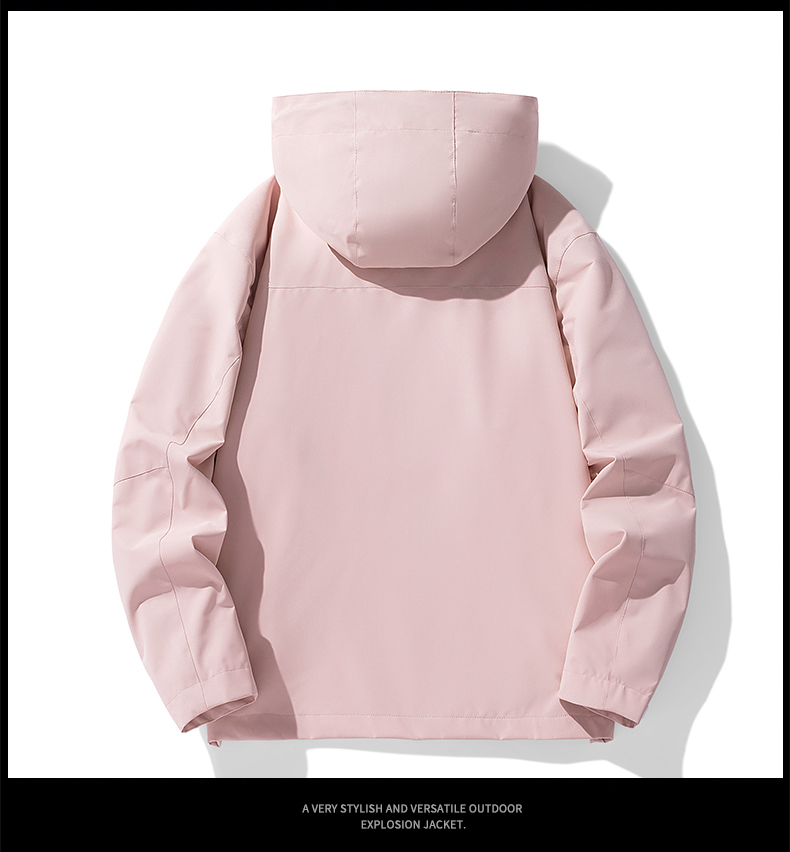 Męska jasnoniebieska kurtka wi – Windbreaker Men Zip recenzja i cena