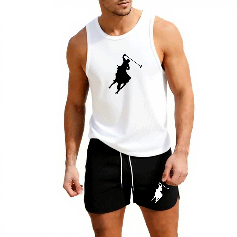 Męski letni zestaw: kamizelka  – Mens Fashion Summer recenzja i cena