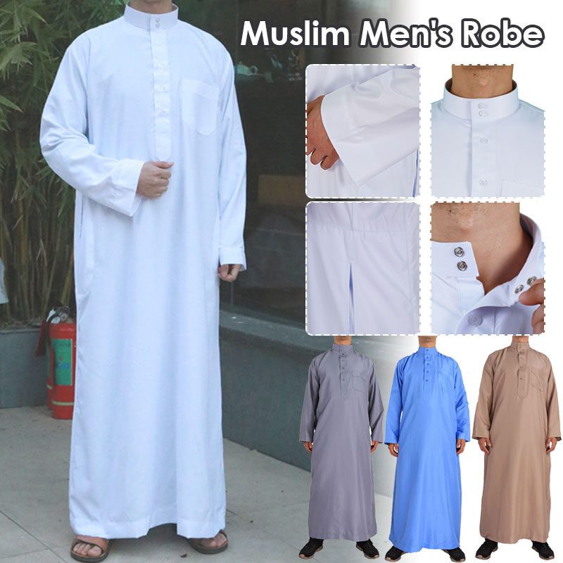 Muzułmański islamski szaty odz – Dubai Men'S Fashion recenzja i cena