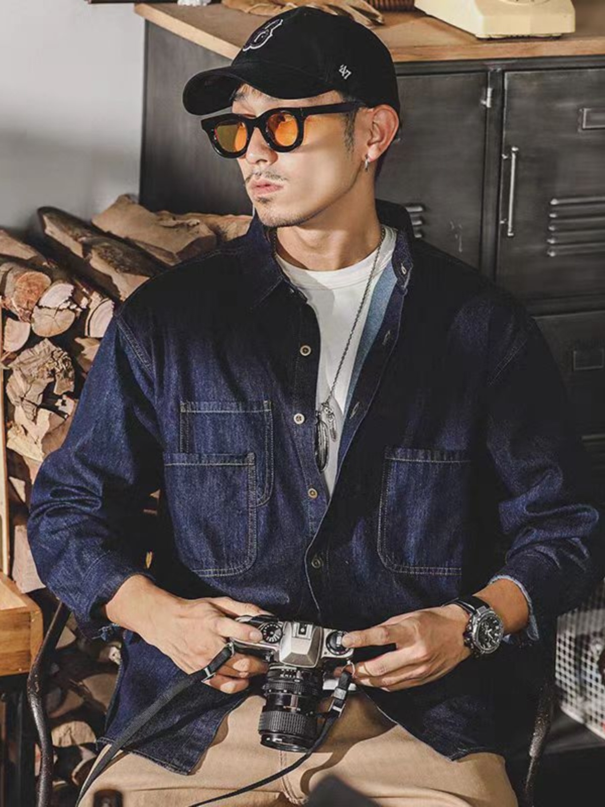 Męska kurtka jeansowa w stylu  – Mens Fashion Denim recenzja i cena