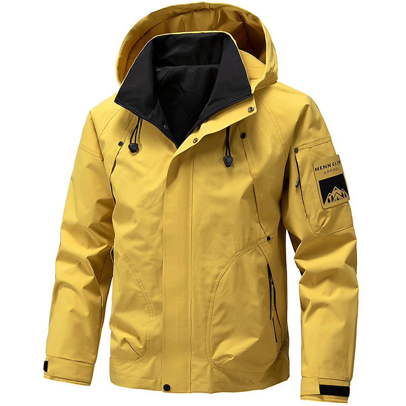 Męska wodoodporna kurtka z kap – Windbreaker Men Zip recenzja i cena
