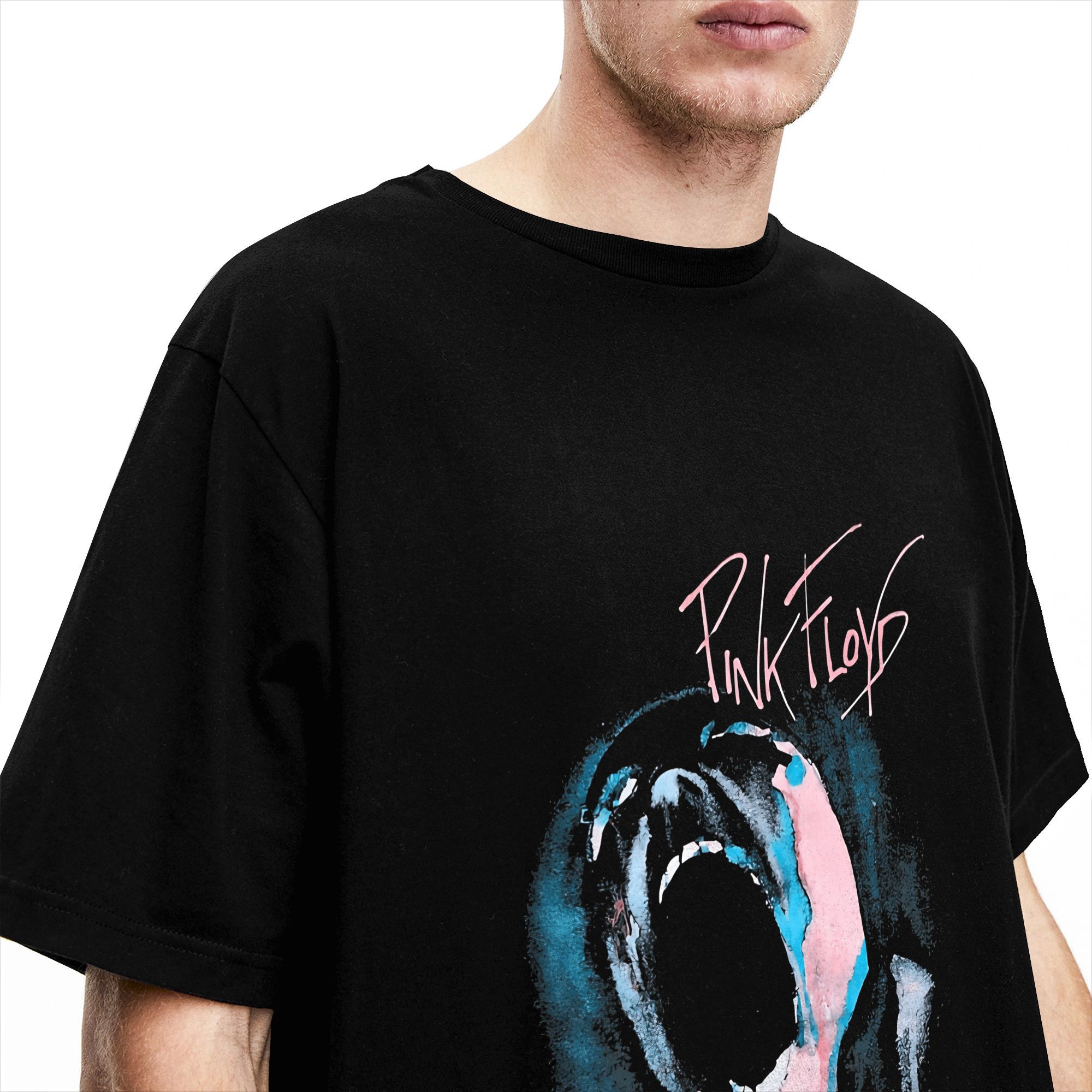 Męskie koszulki T-shirt z krót – Men'S Fashion Pink Shirt recenzja i cena