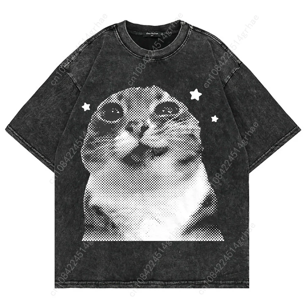 Koszulka 100% Bawełna Vintage  – Graphic Tee Oversized recenzja i cena