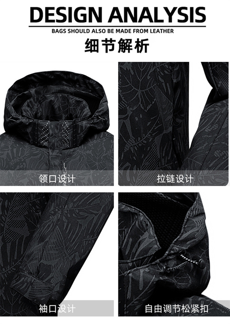 Męska kurtka wiatrówka na jesi – Windbreaker Men Zip recenzja i cena