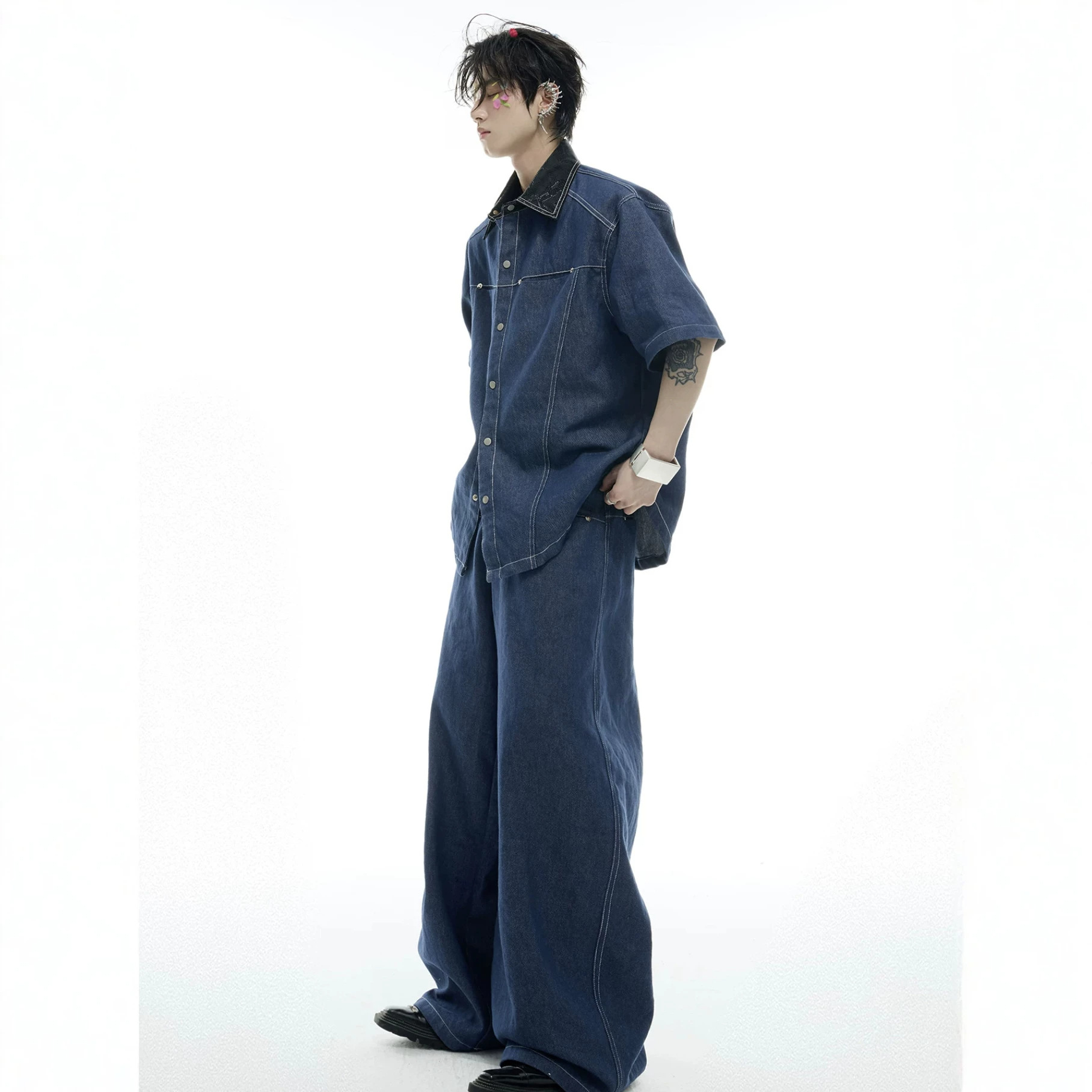 Letni męski zestaw dżinsowy w  – Mens Fashion Denim recenzja i cena