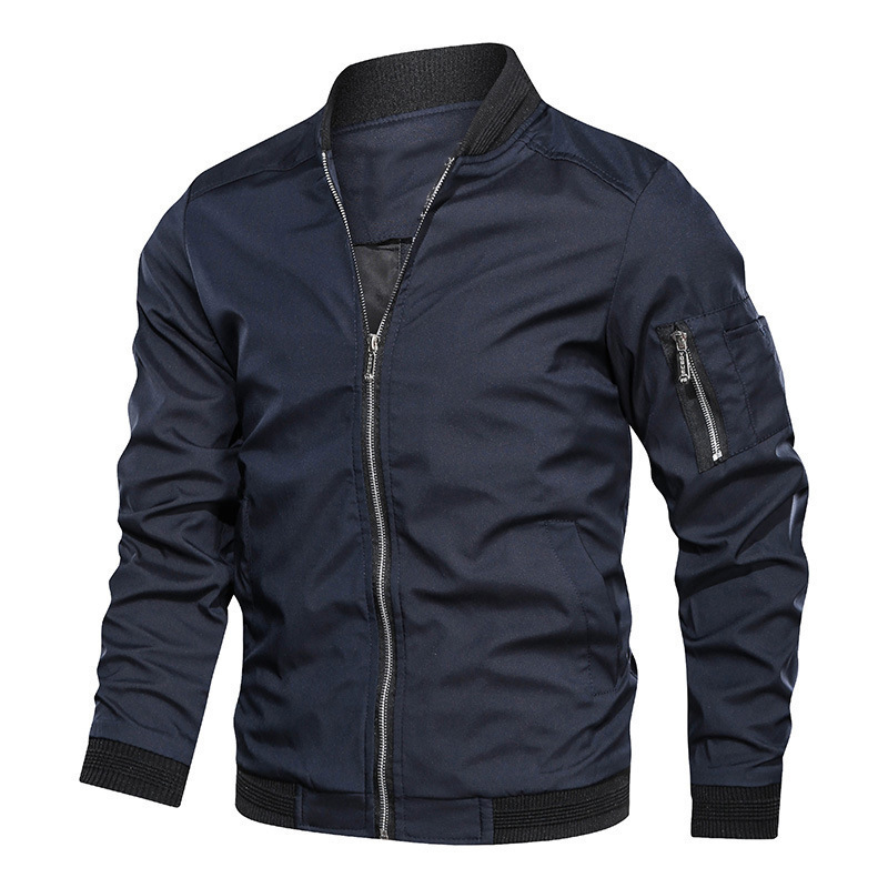 Męska kurtka wiatrówka na wios – Windbreaker Men Zip recenzja i cena