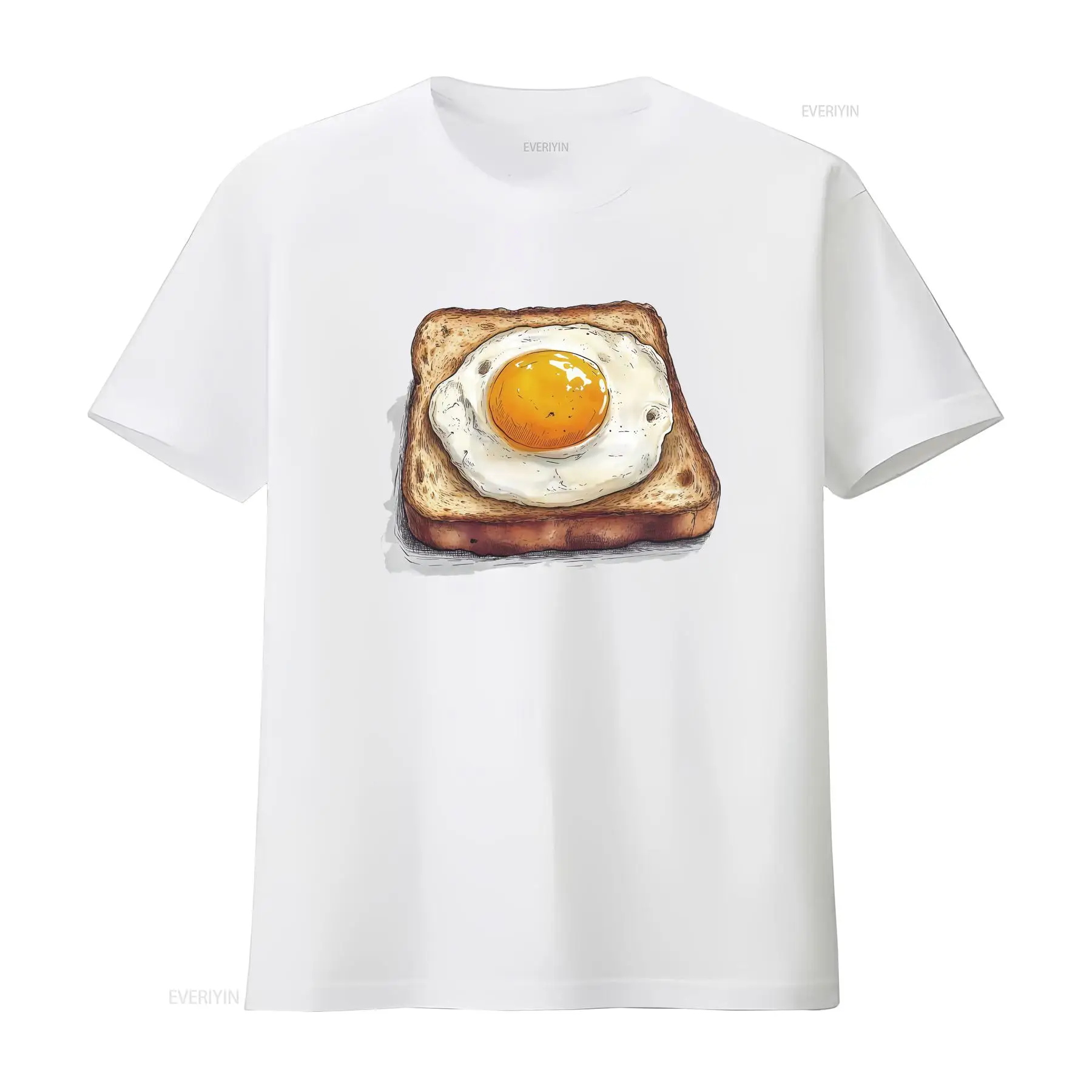 Koszulka z nadrukiem tostów z  – Men Fashion Pinterest recenzja i cena