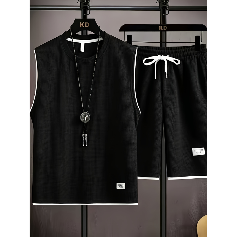Letnie męskie komplety kamizel – Mens Fashion Vest recenzja i cena