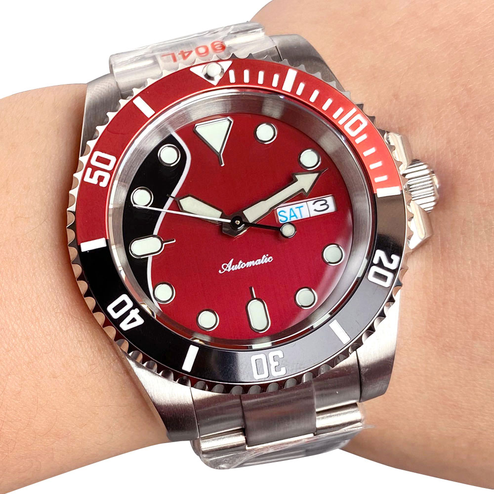 Zegarek mechaniczny męski z ni – Mens Fashion Bracelet recenzja i cena
