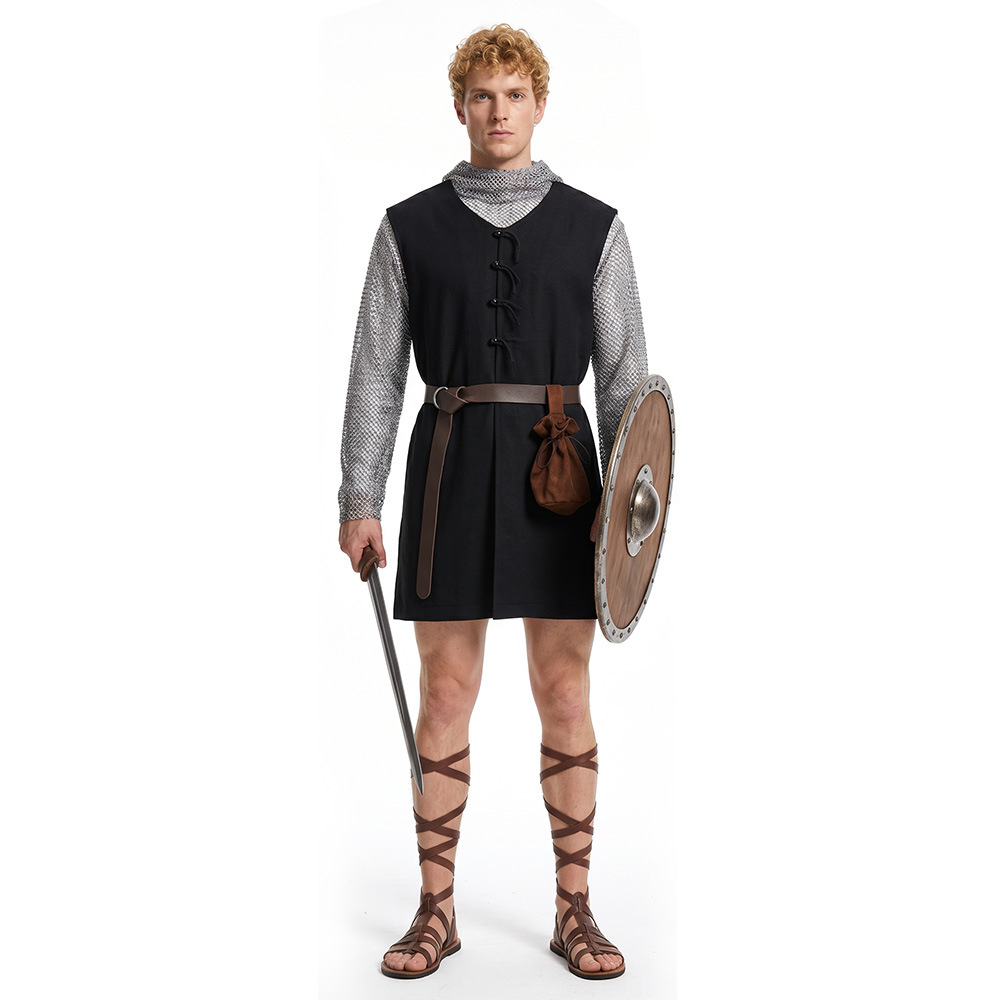 Kostium rycerza średniowieczne – Mens Fashion Vest recenzja i cena