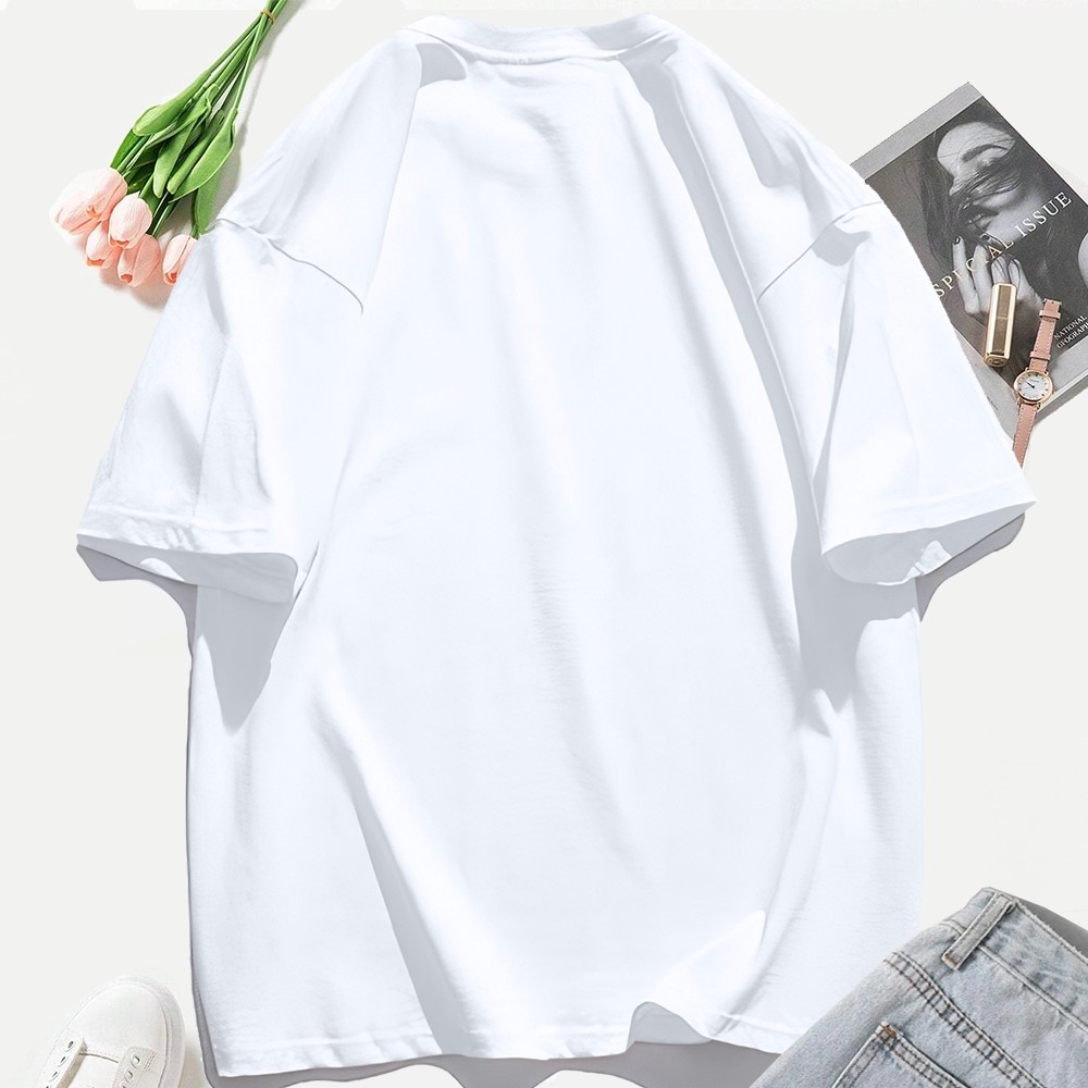 Letnie bawełniane koszulki dam – Graphic Tee Oversized recenzja i cena