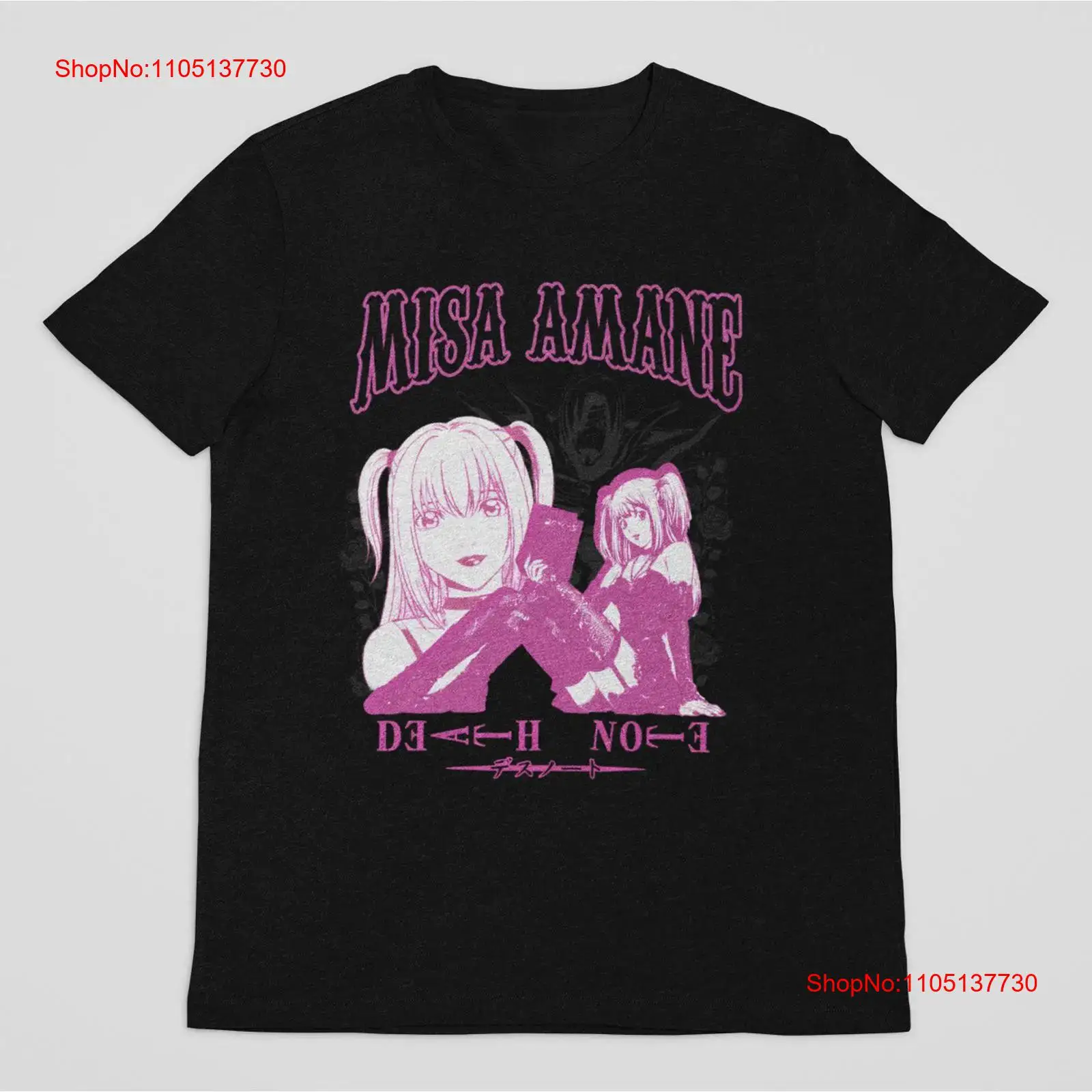 Vintage Anime Shinigami Czarna – Men'S Fashion Pink Shirt recenzja i cena