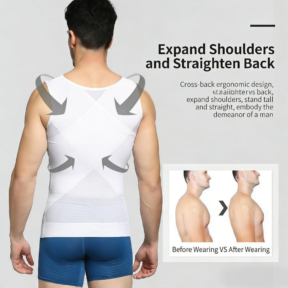 Męska kamizelka modelująca bez – Mens Fashion Vest recenzja i cena