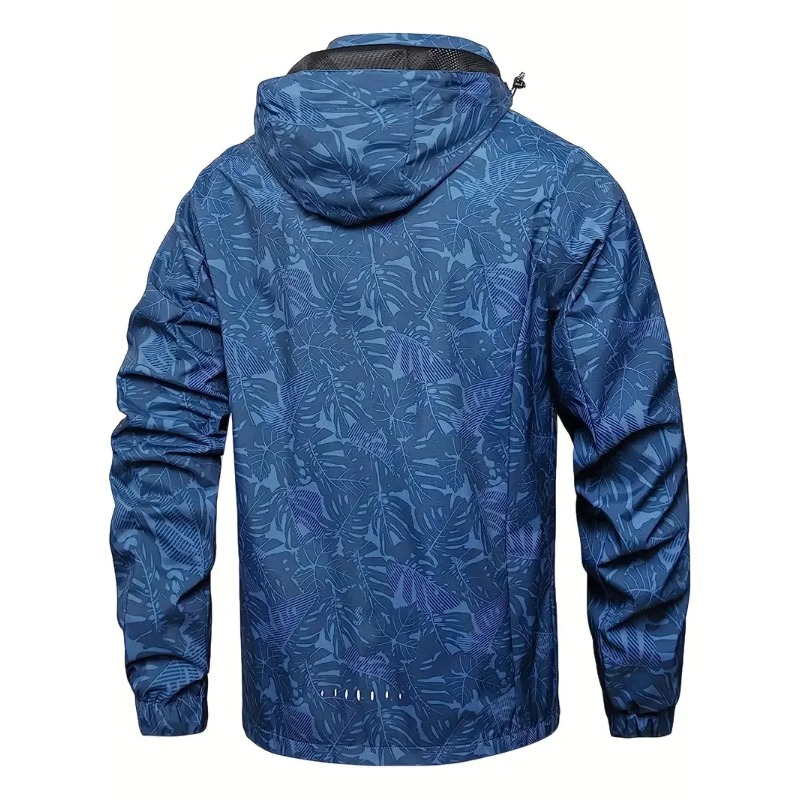 Męska lekka, wodoodporna kurtk – Windbreaker Men Zip recenzja i cena