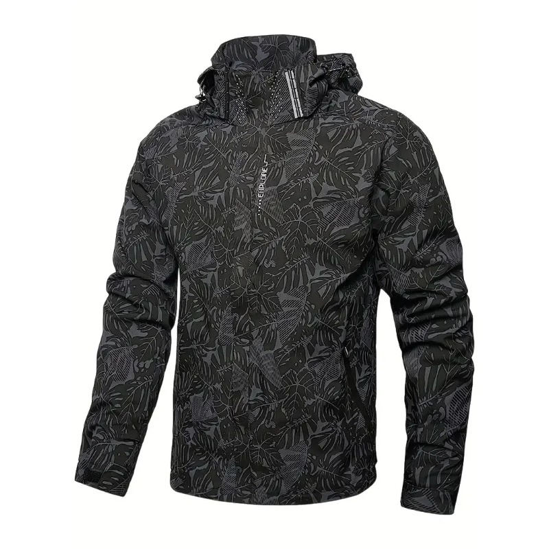 Męska lekka, wodoodporna kurtk – Windbreaker Men Zip recenzja i cena