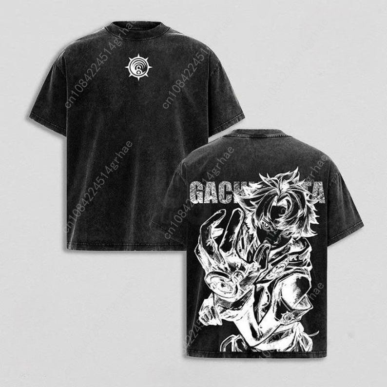 Koszulka Gachiakuta Vintage An – Graphic Tee Oversized recenzja i cena