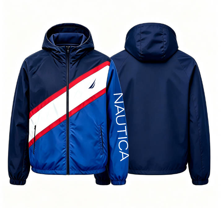 Kurtka wiatrówka z kapturem NA – Windbreaker Men Zip recenzja i cena
