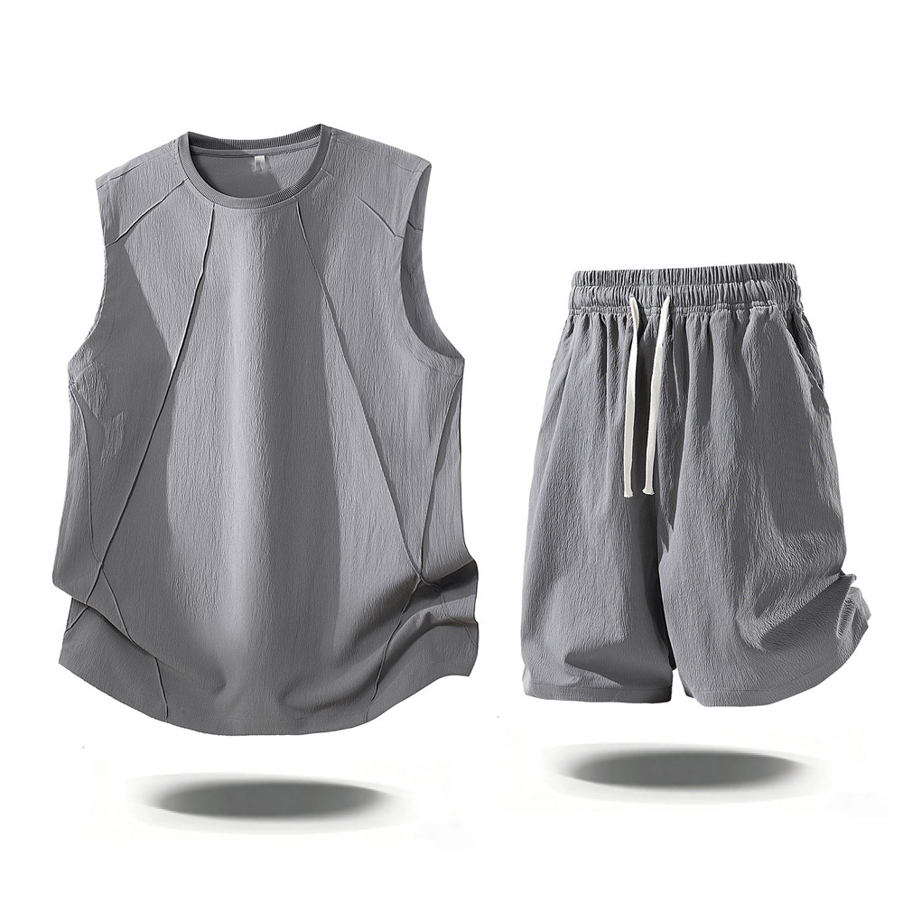 Męskie codzienne komplety dwuc – Mens Fashion Summer recenzja i cena