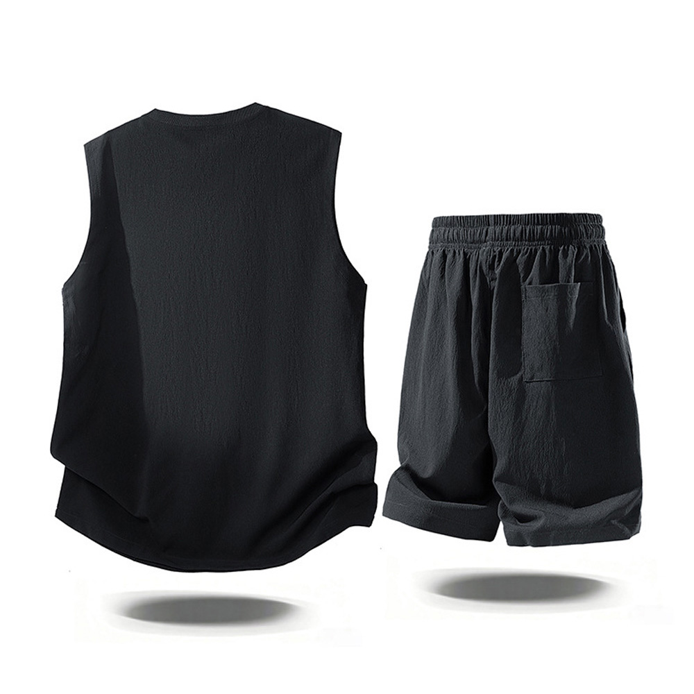 Męskie codzienne komplety dwuc – Mens Fashion Summer recenzja i cena