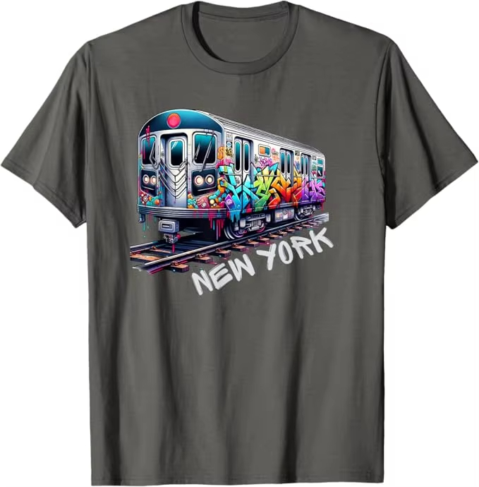 Koszulka w stylu graffiti z po – Men'S Fashion Nyc recenzja i cena