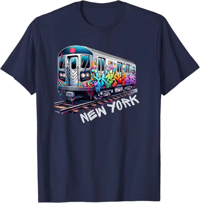 Koszulka w stylu graffiti z po – Men'S Fashion Nyc recenzja i cena