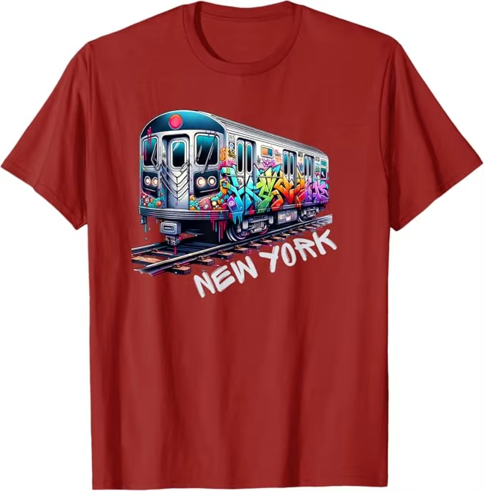 Koszulka w stylu graffiti z po – Men'S Fashion Nyc recenzja i cena