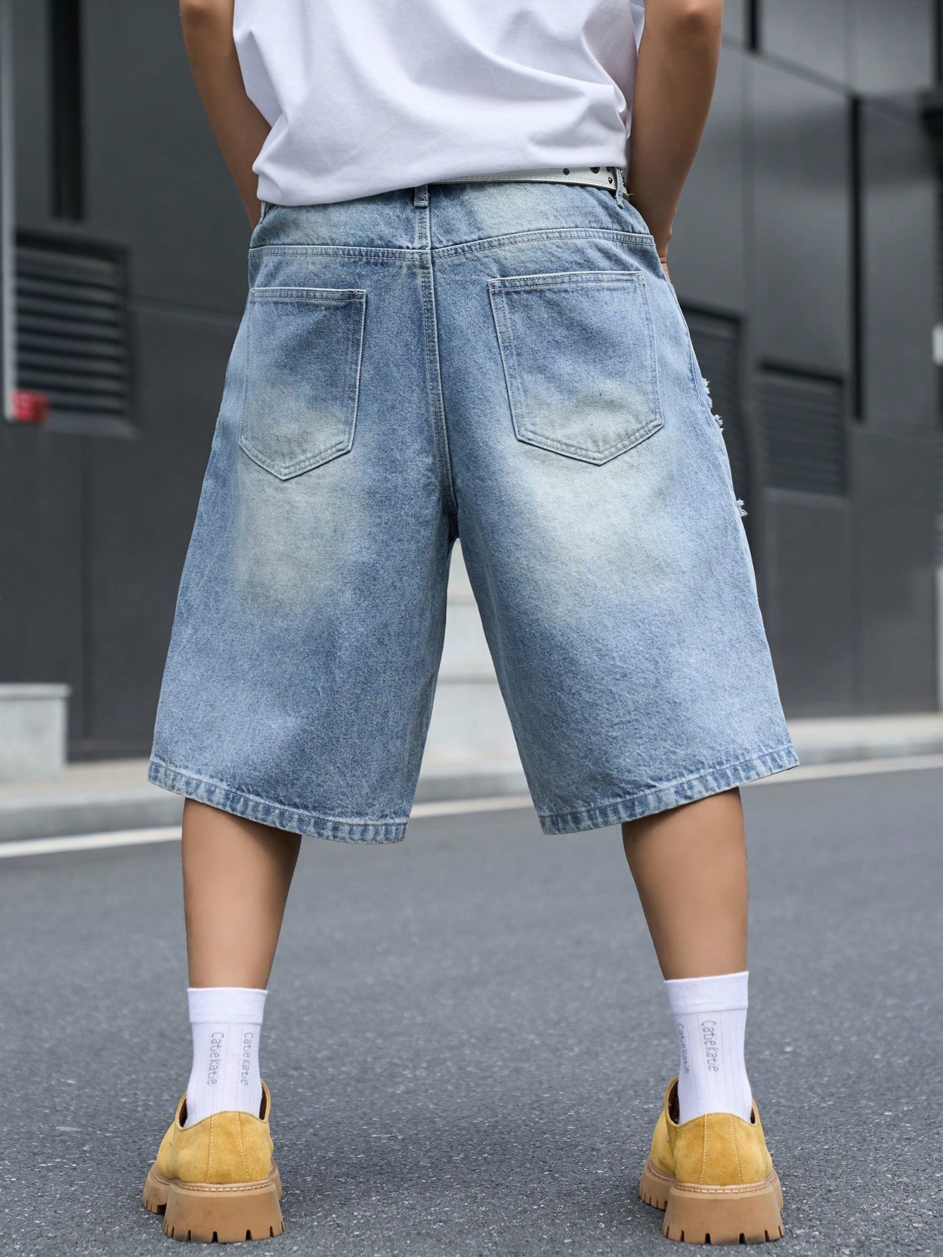 Męskie luźne dżinsowe szorty b – Mens Fashion Denim recenzja i cena