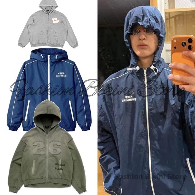 Kurtka wiatrówka z kapturem AR – Windbreaker Men Zip recenzja i cena